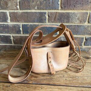 Dual Bottle Leather Wine Caddy Don Santiago Austin, TX